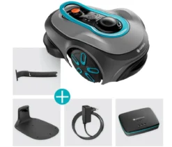 GARDENA kabelloser Mähroboter smart SILENO free 1.200 m² Set, ca. B43/H63/T26 cm