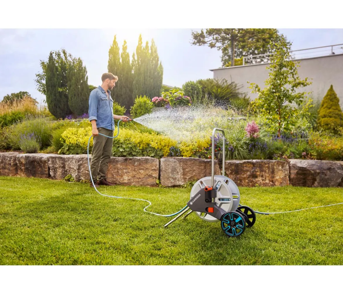 GARDENA Metall-Schlauchwagen-Set CleverRoll M