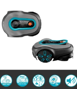 GARDENA Mähroboter smart SILENO free 600 m² Set, ca. B43/H63/T26 cm