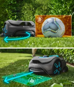 GARDENA Mähroboter smart SILENO sense 400 m², ca. B60,3/H26,2/T40,5 cm
