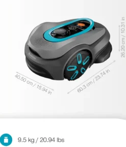 GARDENA Mähroboter smart SILENO sense 400 m², ca. B60,3/H26,2/T40,5 cm
