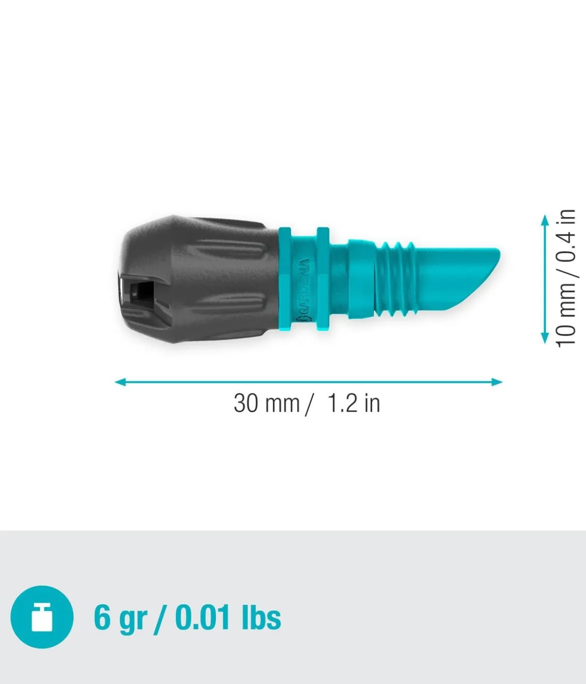 GARDENA Micro-Drip-System Endstreifendüse, 5 Stk.