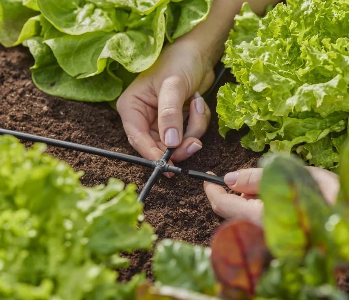 GARDENA Micro-Drip-System Kreuzstück, 3/16"