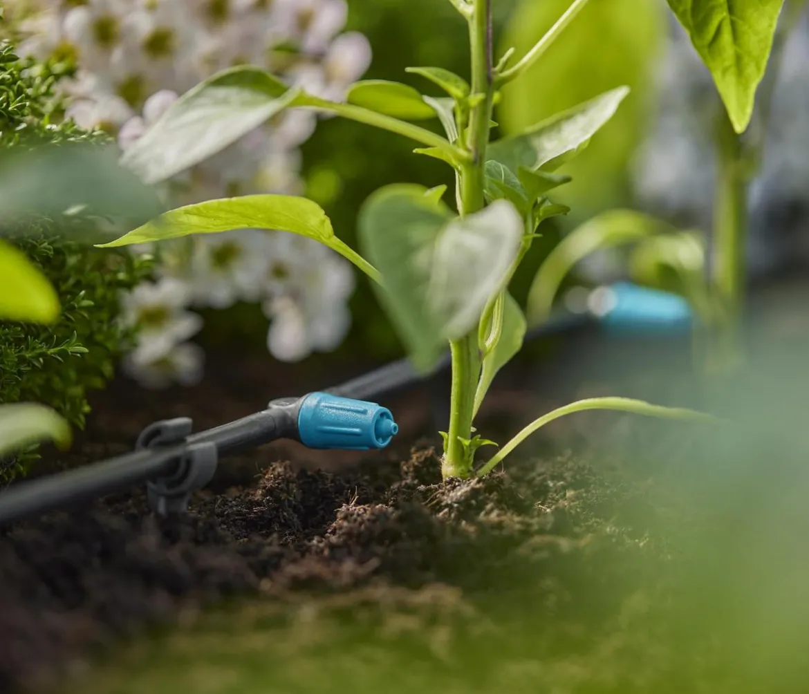GARDENA Micro-Drip-System Regulierbarer Reihentropfer, 10 Stk.