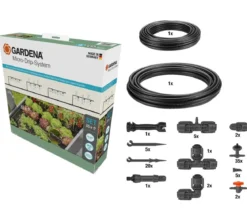 GARDENA Micro-Drip-System Starter-Set für Hochbeete & Beete