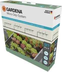 GARDENA Micro-Drip-System Starter-Set für Hochbeete & Beete
