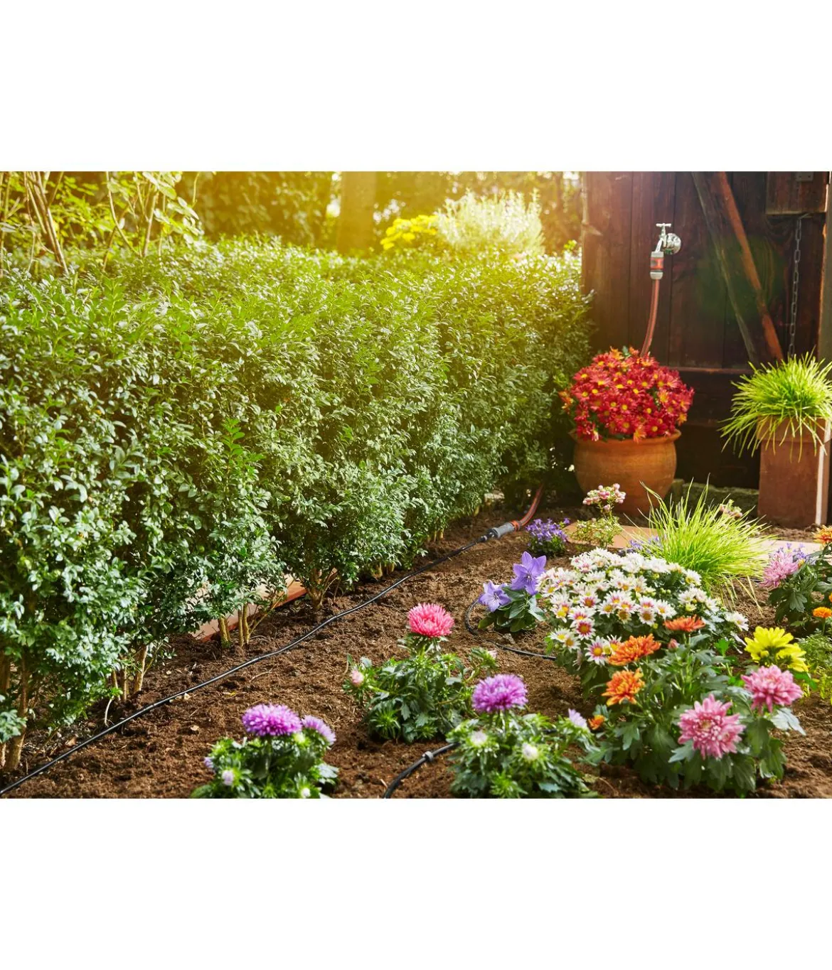 GARDENA Micro-Drip-System Start-Set Pflanzreihe S