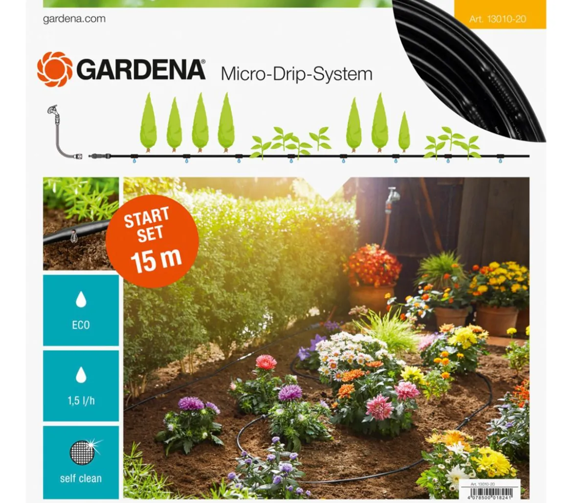 GARDENA Micro-Drip-System Start-Set Pflanzreihe S
