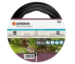 GARDENA Micro-Drip-System Tropfrohr oberirdisch, 3/16