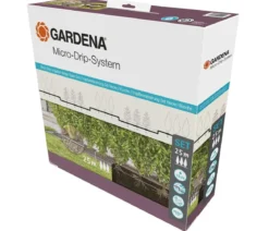 GARDENA Micro-Drip-System Tropfbewässerung-Set für Hecken & Büsche