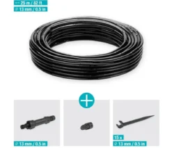 GARDENA Micro-Drip-System Tropfbewässerung-Set für Hecken & Büsche
