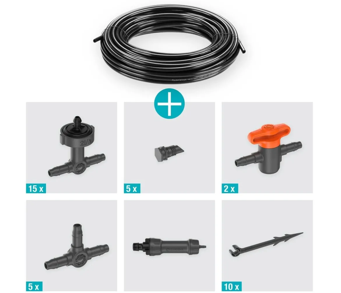 GARDENA Micro-Drip-System Tropfbewässerung-Set Balkon