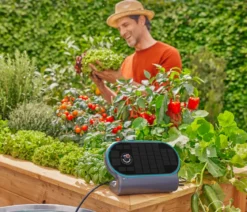 GARDENA Solar-Bewässerung AquaBloom L Set, ca. B14/H29/T17 cm