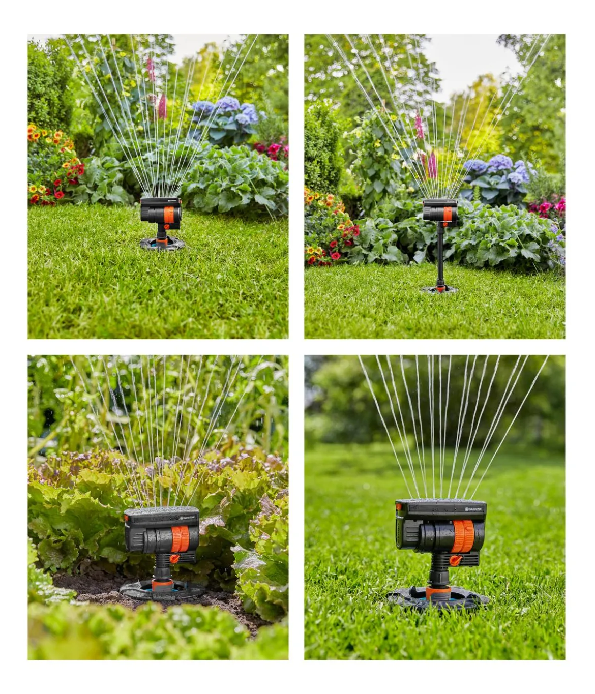 GARDENA Viereckregner Sprinklersystem Pipeline