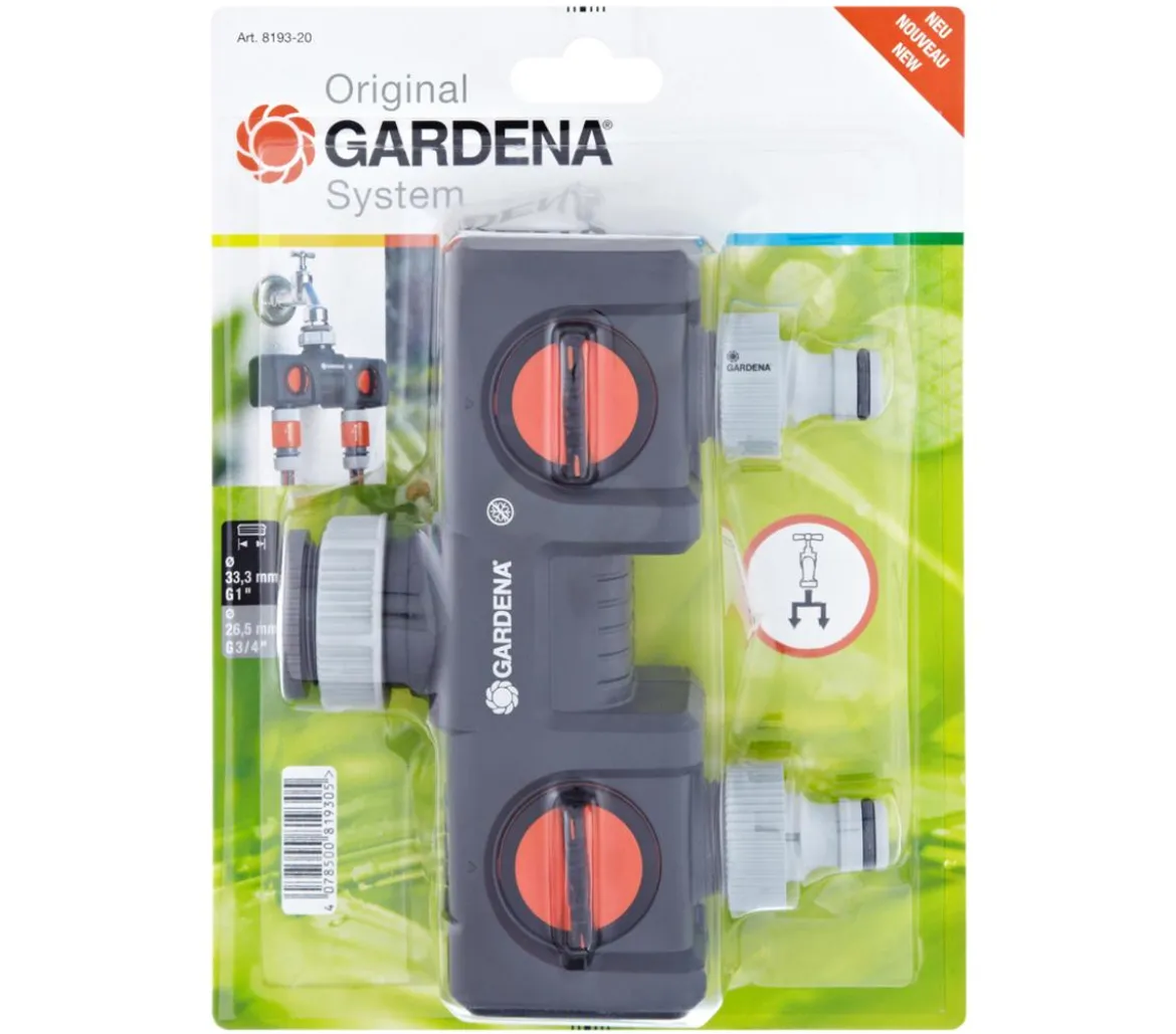 GARDENA 2-Wege-Wasserverteiler