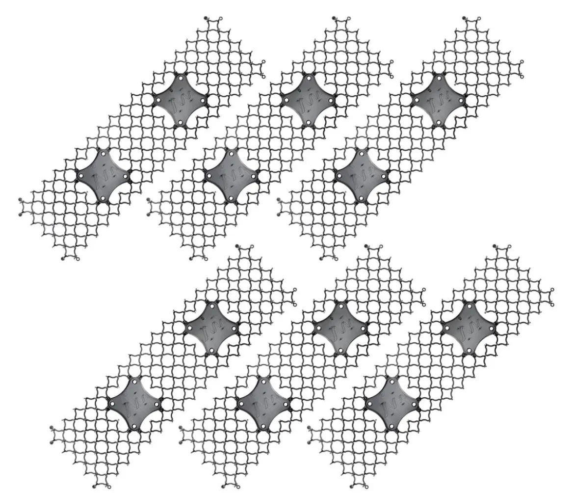 Gardigo Tier-Barrierestreifen, ca. B47/T15 cm, 6er-Set