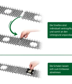 Gardigo Tier-Barrierestreifen, ca. B47/T15 cm, 6er-Set