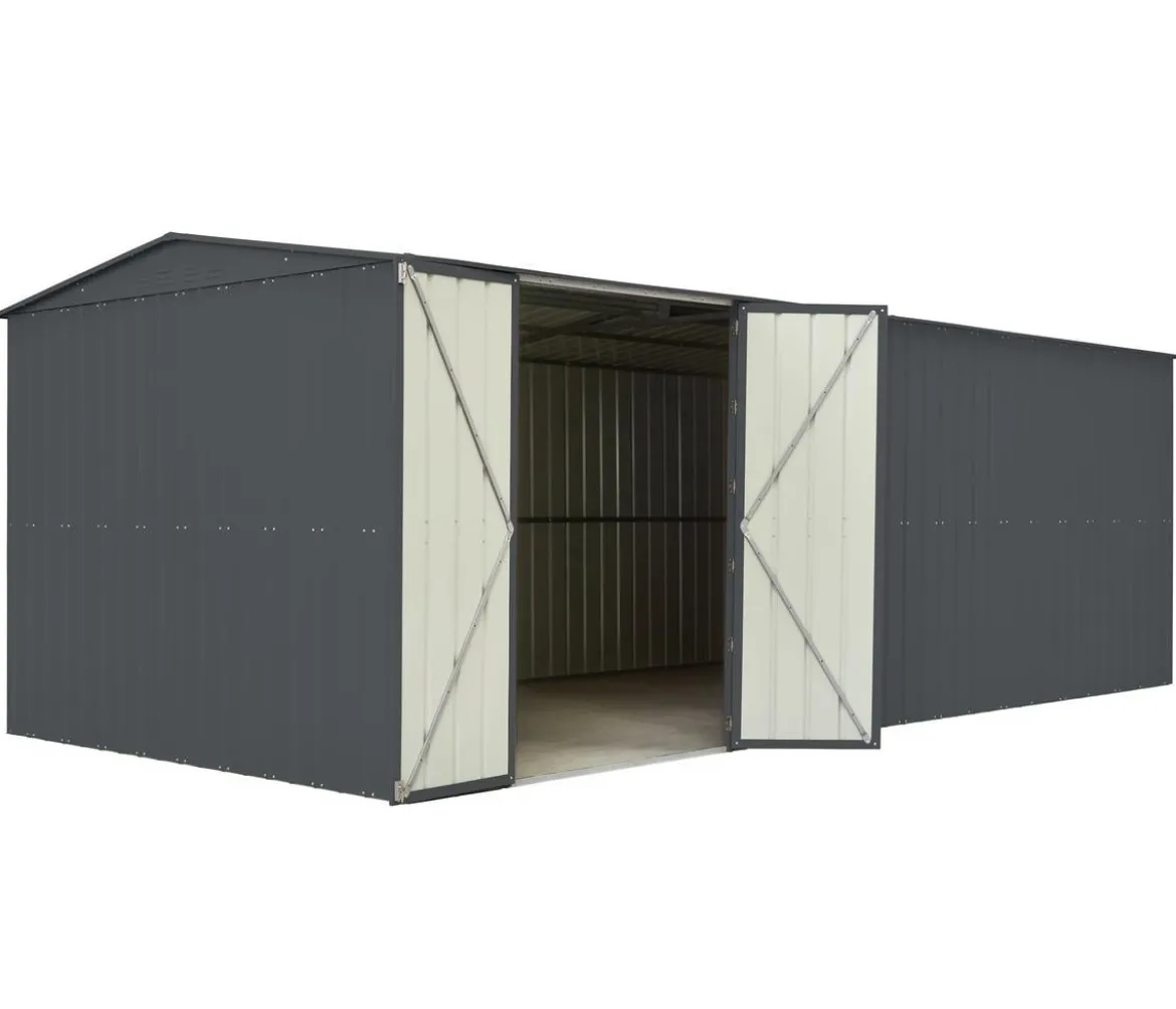 Globel Metallgerätehaus Craft 1510, ca. B308/H225/T464 cm