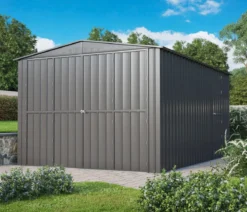 Globel Metallgerätehaus Spacer 1015, ca. B308/H225/T465 cm