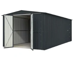 Globel Metallgerätehaus Spacer 1015, ca. B308/H225/T465 cm