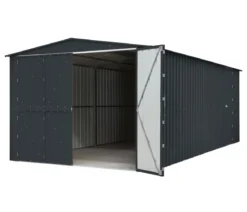 Globel Metallgerätehaus Spacer 1015, ca. B308/H225/T465 cm