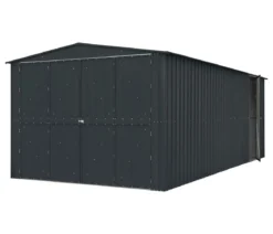 Globel Metallgerätehaus Spacer 1015, ca. B308/H225/T465 cm