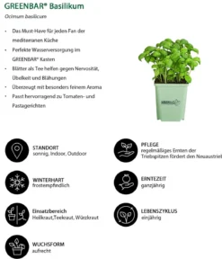 GREENBAR® Kräuter-Set Vielfalt, 9-teilig