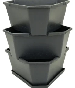 Gusta Garden Kartoffelturm Paul Potato Starter, 3 Etagen, ca. B44/H50/T44 cm