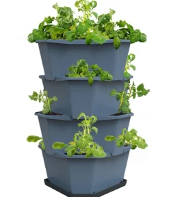 Gusta Garden Kartoffelturm Paul Potato Starter, 4 Etagen, ca. B44/H65/T44 cm