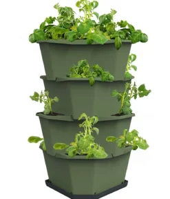 Gusta Garden Kartoffelturm Paul Potato Starter, 4 Etagen, ca. B44/H65/T44 cm