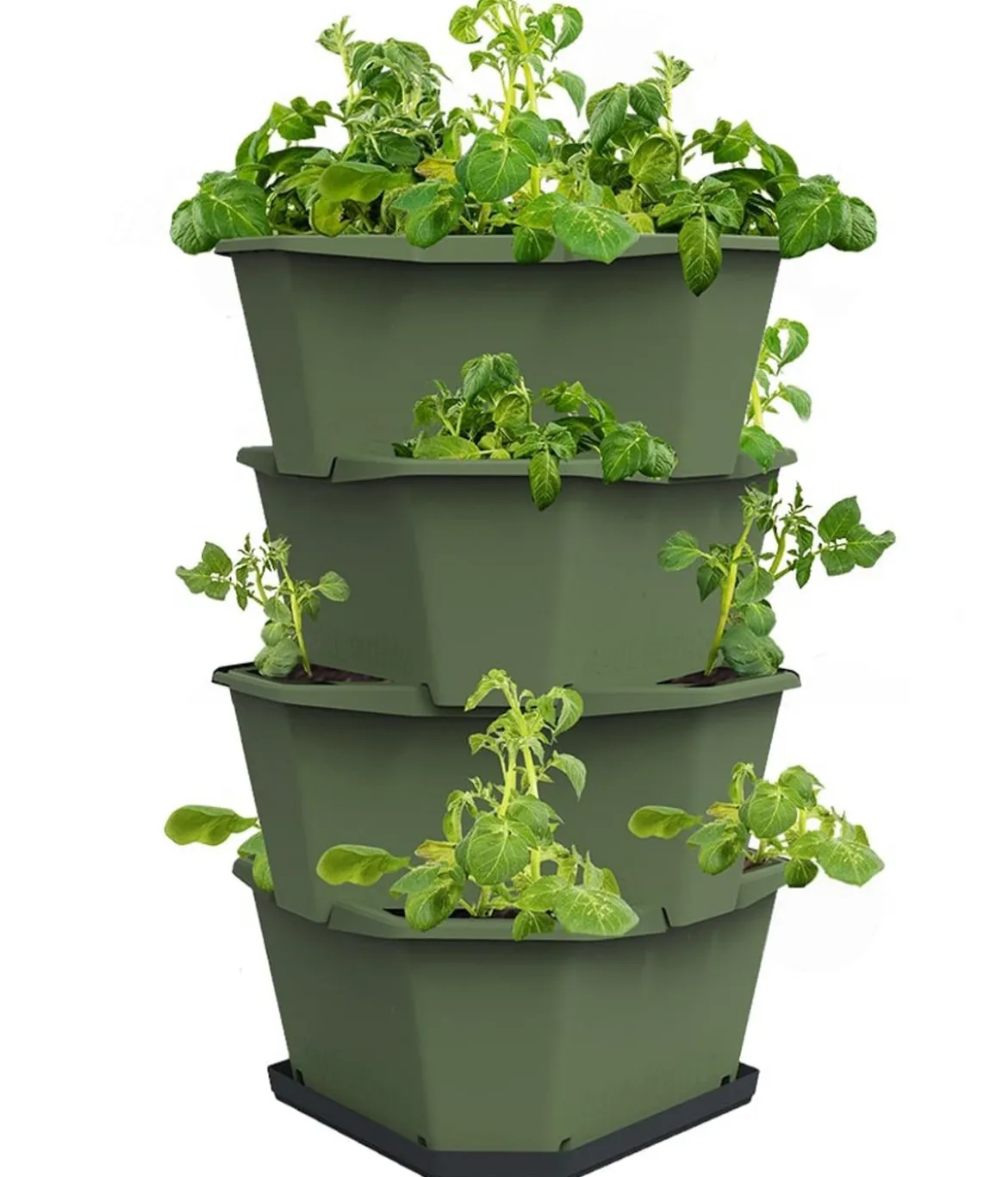 Gusta Garden Kartoffelturm Paul Potato Starter, 4 Etagen, ca. B44/H65/T44 cm
