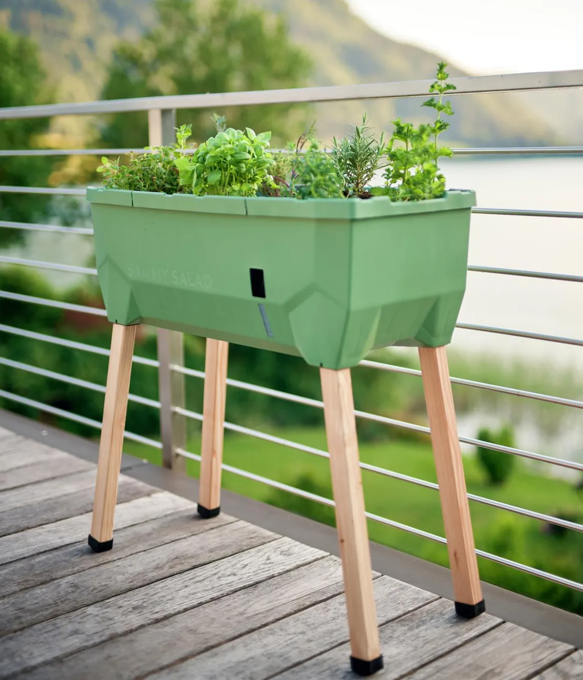 Gusta Garden Mini-Hochbeet Sammy Salad, ca. B79/H75/T37,5 cm