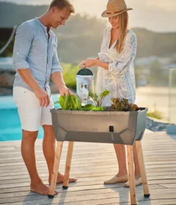 Gusta Garden Mini-Hochbeet Sammy Salad, ca. B79/H75/T37,5 cm