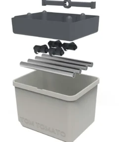 Gusta Garden Tomatentopf Tom Tomato, ca. B35/H135/T28 cm