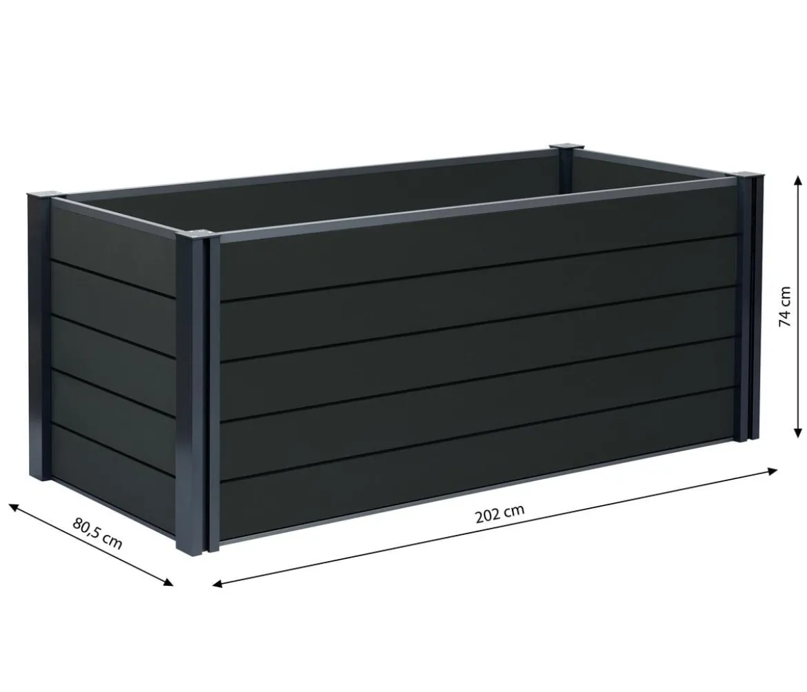 Gutta Hochbeet Elevada, ca. B202/H74/T80,5 cm