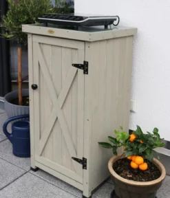 Habau Gartenschrank, ca. B45/H91/T45 cm