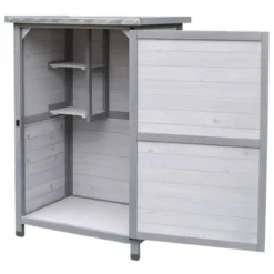 Habau Gartenschrank Flachdach