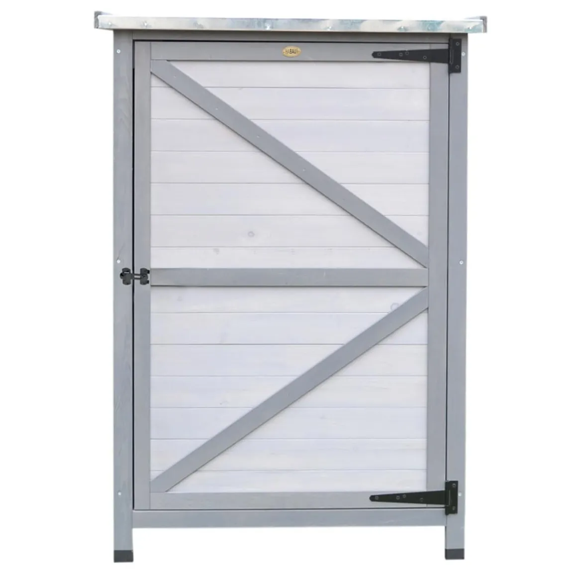 Habau Gartenschrank Flachdach