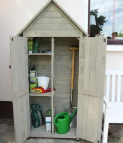 Habau Gartenschrank Lena, ca. B84/H178/T45 cm