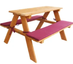 Habau Kinder Picknickbank, 89 x 79 x 50 cm