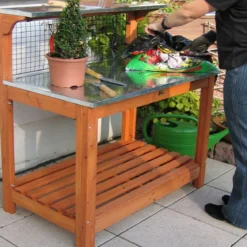 Habau Pflanztisch, ca. B101/H117/T55 cm