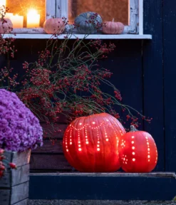 Halloween-Kürbis, ca. Ø21-25 cm
