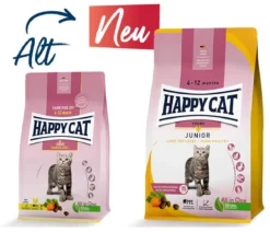 Happy Cat Trockenfutter für Katzen Young Junior