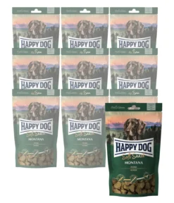 Happy Dog Hundesnack Soft Snack Montana, 10 x 100 g