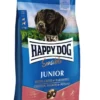 Happy Dog Trockenfutter für Hunde Supreme Sensible Junior, Huhn, Lachs & Kartoffel