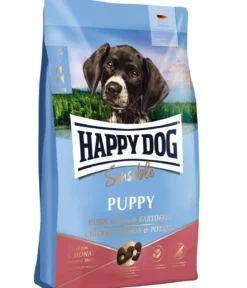 Happy Dog Trockenfutter für Hunde Supreme Sensible Puppy, Huhn, Lachs & Kartoffel