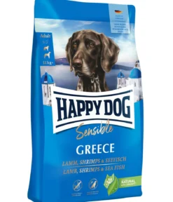 Happy Dog Trockenfutter für Hunde Supreme Sensible Greece, Lamm, Schrimps & Seefisch, 11 kg
