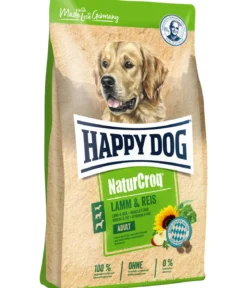 Happy Dog Trockenfutter für Hunde NaturCroq, Lamm & Reis