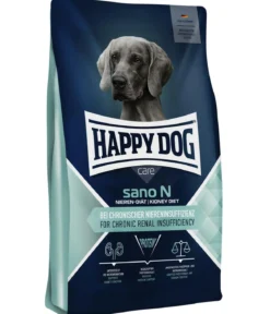 Happy Dog Trockenfutter für Hunde Sano N, Lachs & Getreide, 7,5 kg
