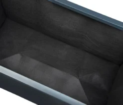 Herstera Filz-Pflanztasche, rechteckig, schwarz, ca. B100 cm